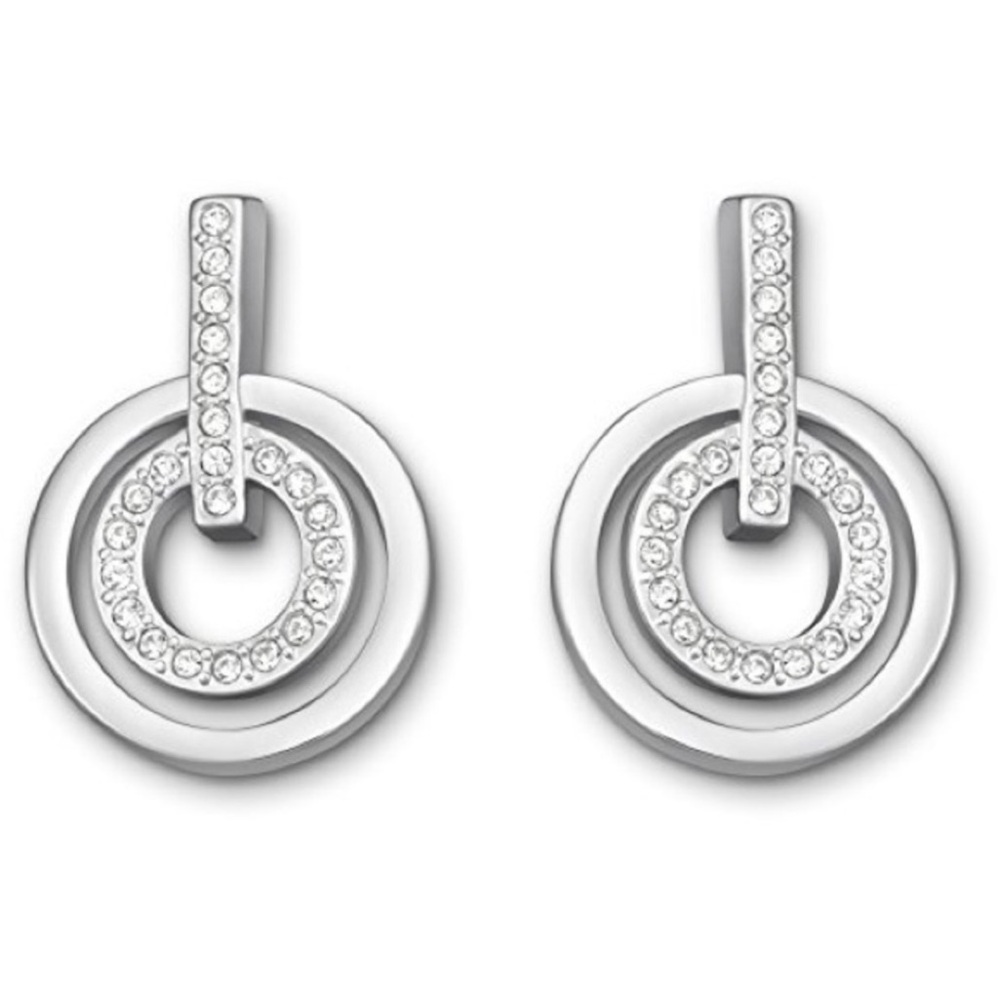 Swarovski Circle Earrings